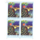 India 2017 Nature India Peacock Mnh Block Of 4 Stamp