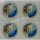 India 2018 150th Birth Anniversary Of Mahatma Gandhi Rs41 Mnh Block Of 4 Stamp