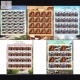 India 2019 Char Dham Uttarakhand Set Of 5 Mnh Sheetlet