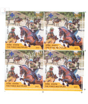 India 2019 The Force Multiplier Mnh Block Of 4 Stamp