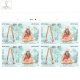 India 2020 Algoza Musical Instruments Of Wandering Minstrels Mnh Setenant Block Of 4 Traffic Light Stamp