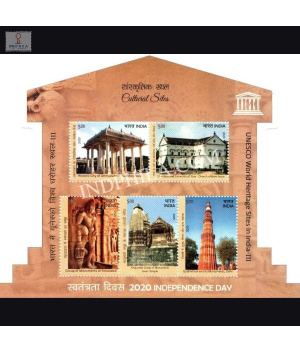 India 2020 Independence Day Mnh Miniature Sheet