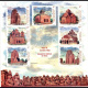 India 2020 Terracotta Temples Of India Mnh Miniature Sheet