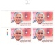 India 2021 Rajyogini Dadi Janki Mnh Block Of 4 Traffic Light Stamp