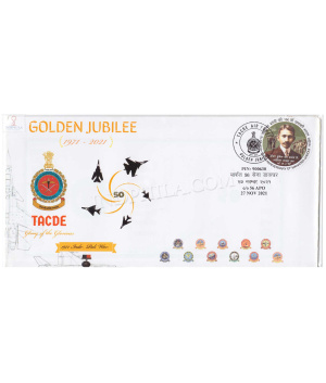 India 2021 Tacde Air Force Army Postal Cover