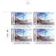 India 2022 36th International Geological Congress Mnh Block Of 4 Traffic Light Stamp