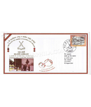 India 2022 6th Battalion The Jammu And Kashmir Light Infantry Army Postal Cover