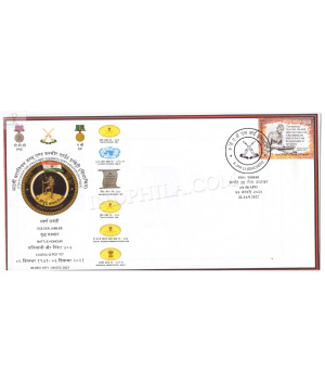 India 2022 8th Battalion And Jammu Kashmir Light Infantry Siachen Army Postal Cover