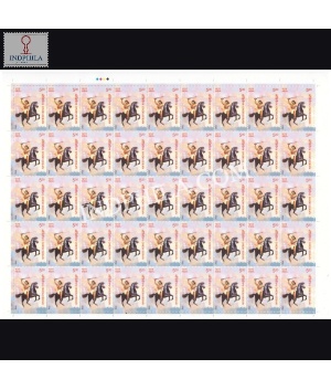 India 2022 Ondiveeran Mnh Full Sheet 45 Stamps