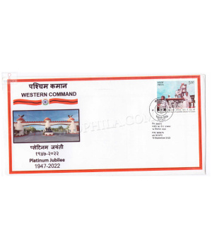 India 2022 Western Command Army Postal Cover