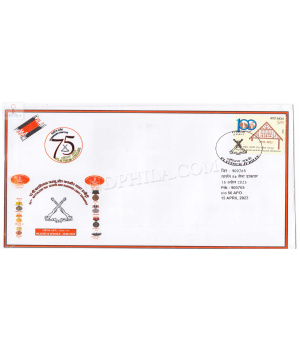 India 2023 13th Battalion The Jammu And Kashmir Light Infantry Army Postal Cover