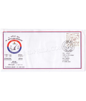 India 2023 19 Artillery Brigade Dagger Gunners Army Postal Cover