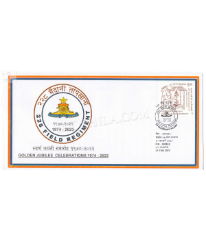 India 2023 228 Field Regiment Army Postal Cover