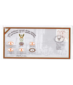India 2023 3rd Battalion The 11th Gorkha Rifels Army Postal Cover