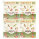 India 2023 International Year Of Millets Mnh Block Of 4 Stamp