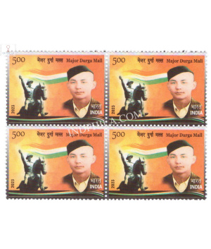 India 2023 Major Durga Mall Mnh Block Of 4 Stamp