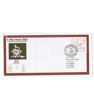 India 2023 The Ladakh Scouts Regiment Army Postal Cover