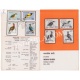 Indian Birds Brochure With First Day Cancelation 1975