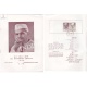Lal Bahadur Shastri Mourning Issue Brochure With First Day Cancelation 1966