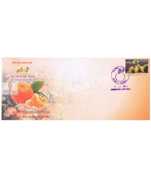Odop Special Cover Of Agar Malwa Orange 11th October 2022 From Bhopal Madhya Pradesh