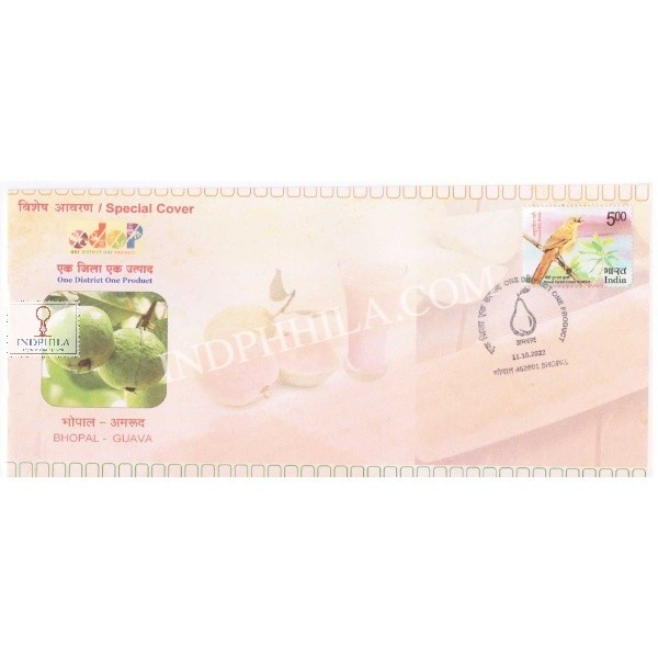 Odop Special Cover Of Bhopal Guava 11th October 2022 From Bhopal Madhya Pradesh