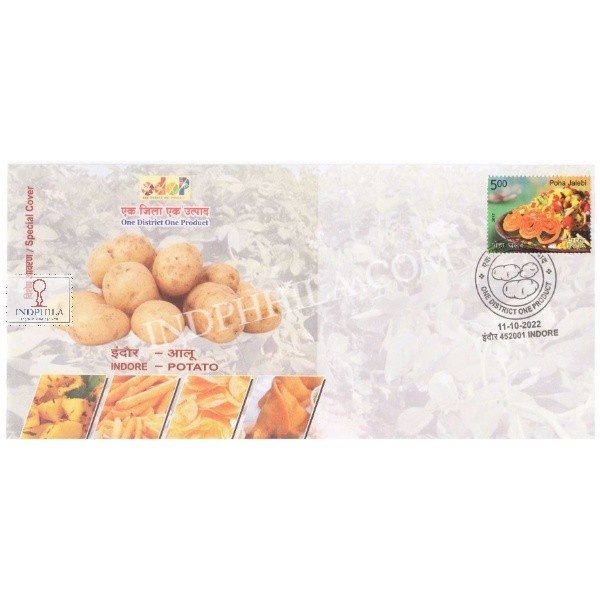 Odop Special Cover Of Indore Potato 11th October 2022 From Bhopal Madhya Pradesh
