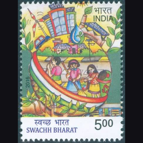 India 2016 Swachh Bharats2 Mnh Single Stamp