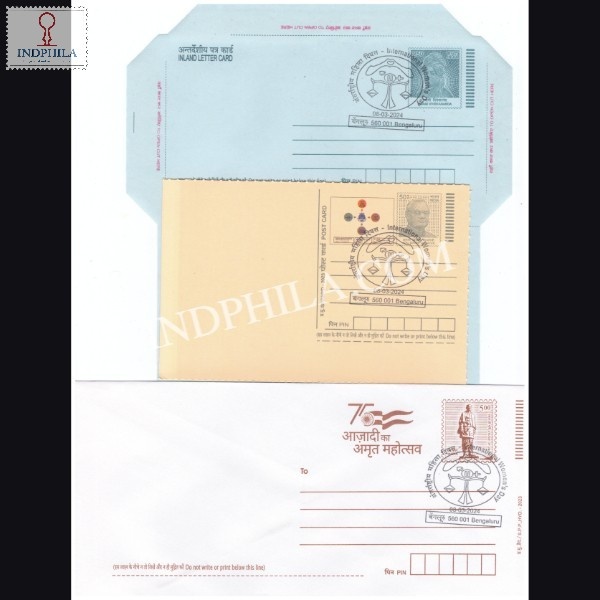 Special Cancellation Postal Stationery Celebrating International Womens Day