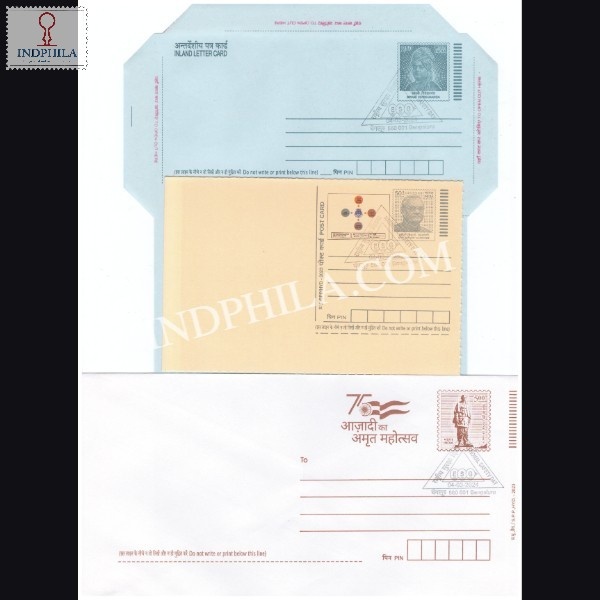Special Cancellation Postal Stationery Celebrating National Safety Day