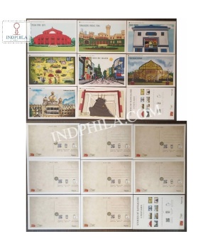 Stories Of Bangalore Set Of 8 Augmented Post Cards