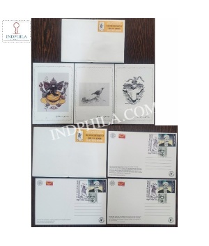 The Birth Centenary Of Shri R K Laxman Set Of 3 Cancelled Post Cards