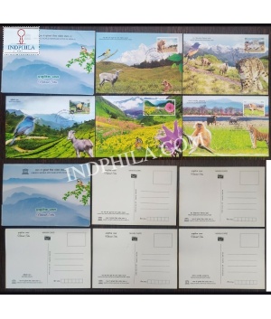 Unesco World Heritage Sites In India Ii Set Of 5 Maxim Cards