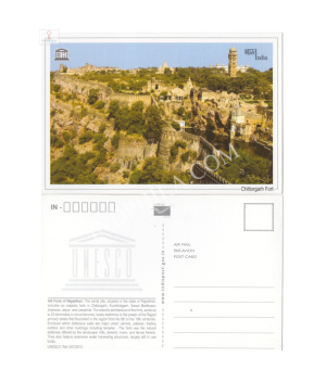 Chittorgarh Fort Picture Post Card
