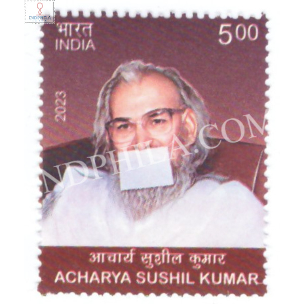 India 2023 Acharya Sushil Kumar Mnh Single Stamp
