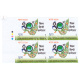 India 2015 10th World Hindi Conference Mnh Block Of 4 Traffic Light Stamp
