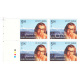 India 2015 Sumitranandan Pant Mnh Block Of 4 Traffic Light Stamp