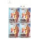 India 2016 National Unity Day Salute To The Unifier Of India Mnh Block Of 4 Traffic Light Stamp
