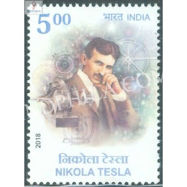 India 2018 70 Years Of Diplomatic Relations Between India And Serbia Nikola Tesla Mnh Single Stamp