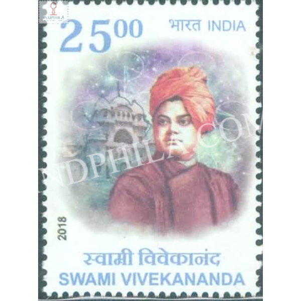 India 2018 70 Years Of Diplomatic Relations Between India And Serbia Vivekananda Mnh Single Stamp