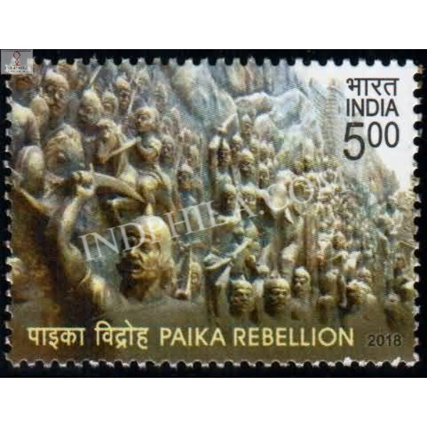 India 2018 Paika Rebellion Mnh Single Stamp