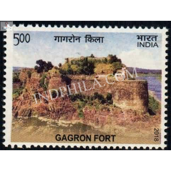India 2018 Unesco World Heritage Sites In India Forts Gagron Fort Mnh Single Stamp