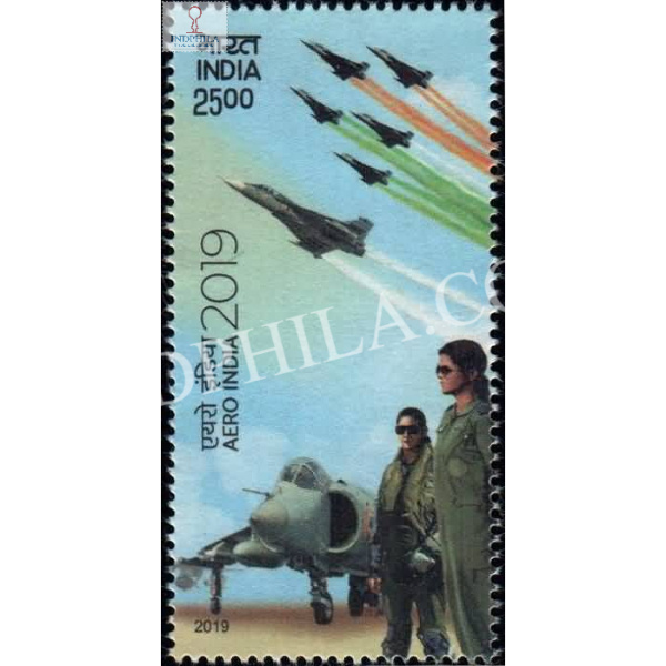 India 2019 Aero India S2 Mnh Single Stamp