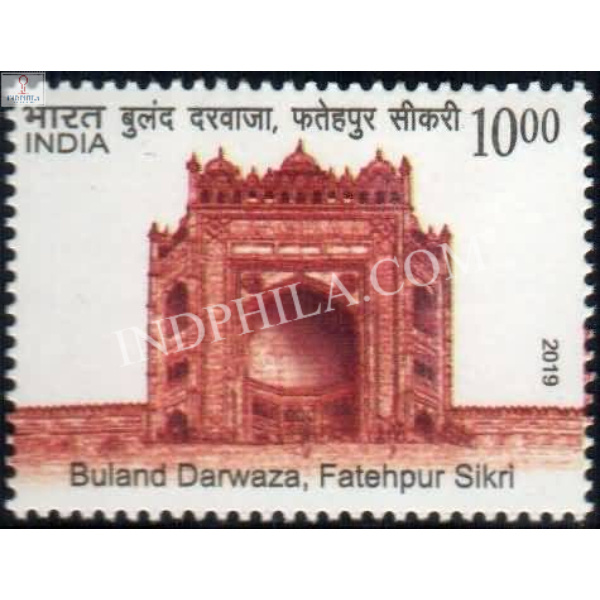 India 2019 Buland Darwaza Fatehpuri Sikri Historical Gates Of Indian Forts And Monuments Mnh Single Stamp