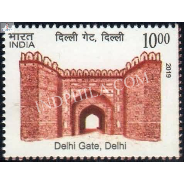 India 2019 Delhi Gate Delhi Historical Gates Of Indian Forts And Monuments Mnh Single Stamp