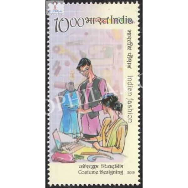 India 2019 Indian Fashion Series 3 Designing Mnh Single Stamp