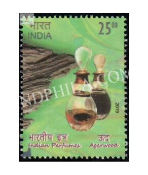 India 2019 Indian Perfumes Agarwood S1 Mnh Single Stamp