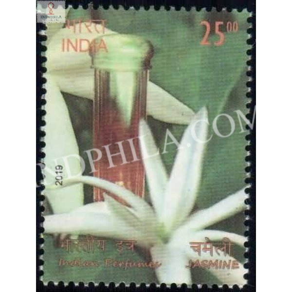 India 2019 Indian Perfumes Jasmine S1 Mnh Single Stamp