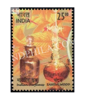 India 2019 Indian Perfumes Sandalwood S2 Mnh Single Stamp