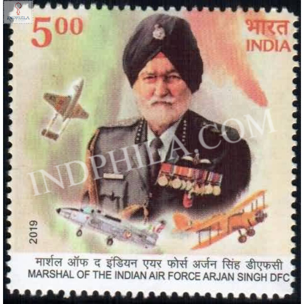 India 2019 Marshal Arjun Singh Mnh Single Stamp
