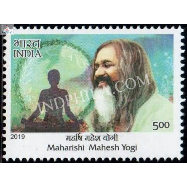 India 2019 Master Healers Of Ayush M M Yogi Mnh Single Stamp